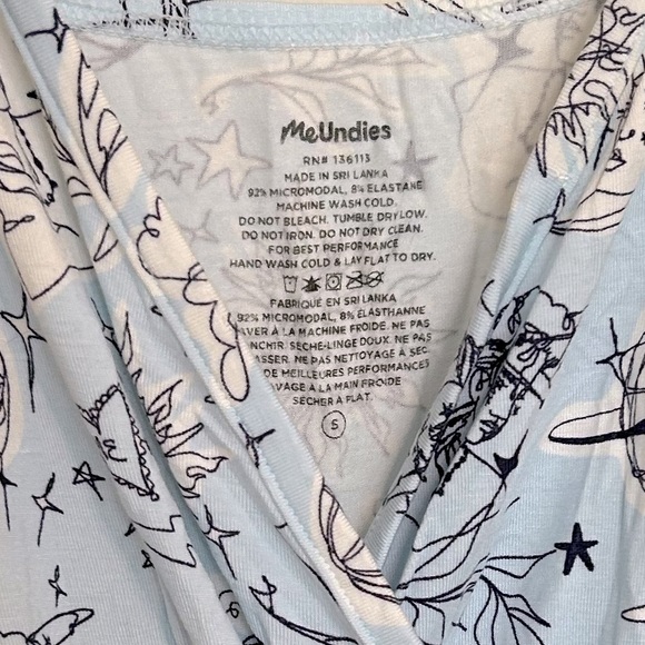 Meundies Romper, Full Moon print by Girl Knew York, Small - Picture 8 of 10